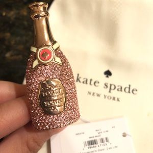 Kate Spade Champagne Bottle Bangle Bracelet